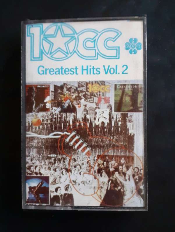 10cc Greatest Hits Vol.2 Cassette Tape