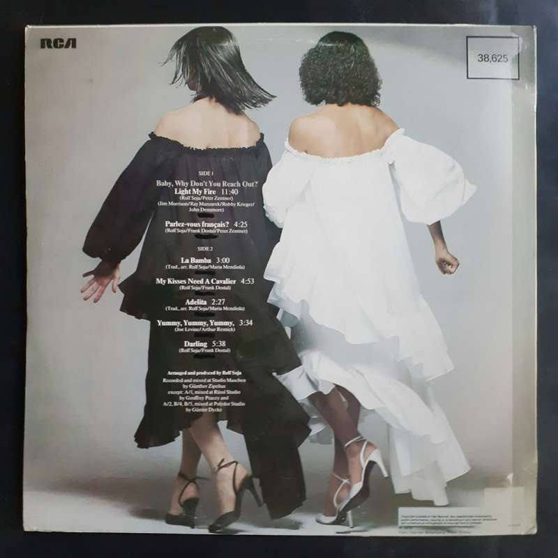 Baccara - Light My Fire LP Vinyl Record