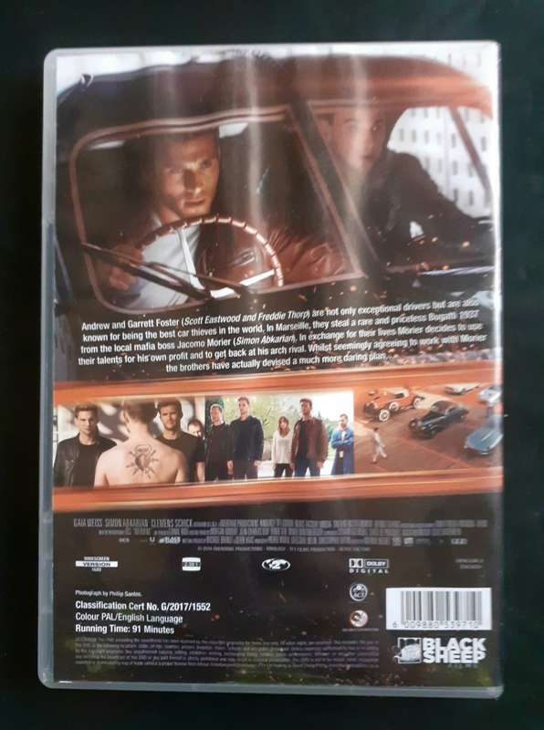 Overdrive - Scott Eastwood & Freddie Thorp (DVD)