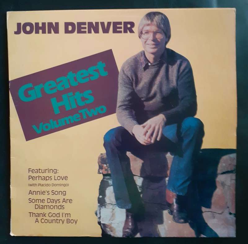 John Denver Greatest Hits Vol.2 LP Vinyl Record