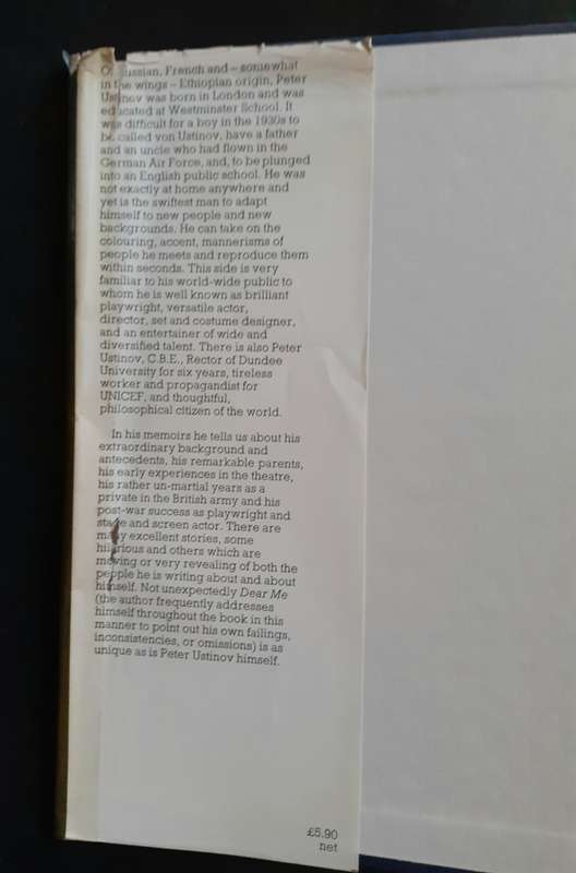 Peter Ustinov - Dear Me (Hardcover)
