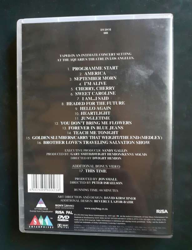 Neil Diamond Greatest Hits Live (DVD)