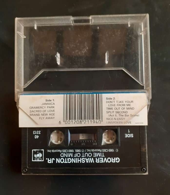 Grover Washington Jr. - Time Out of Mind Cassette Tape