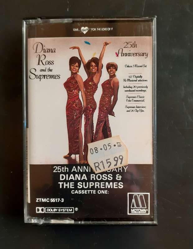 Diana Ross & The Supremes - 25th Anniversary Vol.1 Cassette Tape