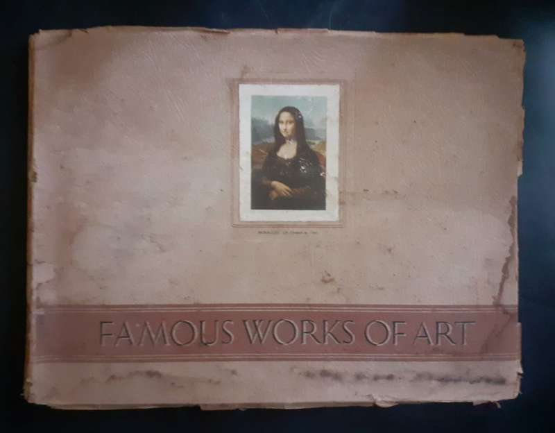 Famous Works of Art Cigarette Cards Album - Complete