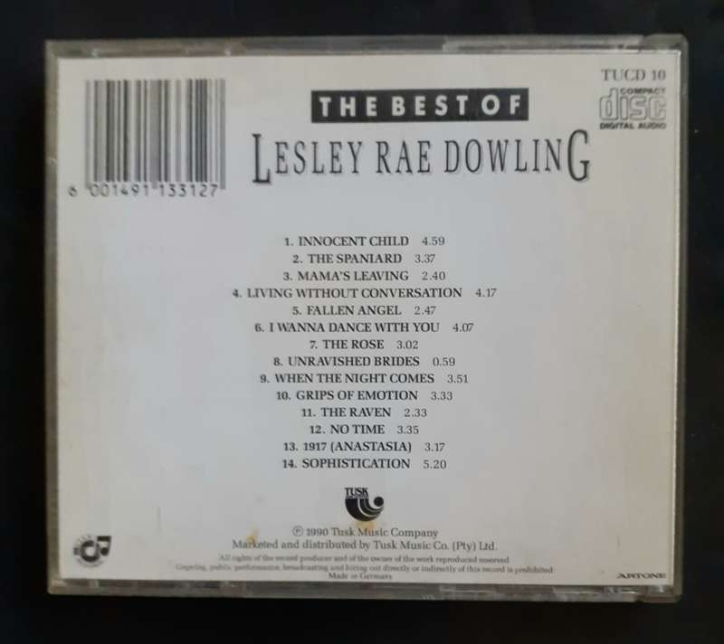 Lesley Rae Dowling - The Best Of Lesley Rae Dowling (CD)