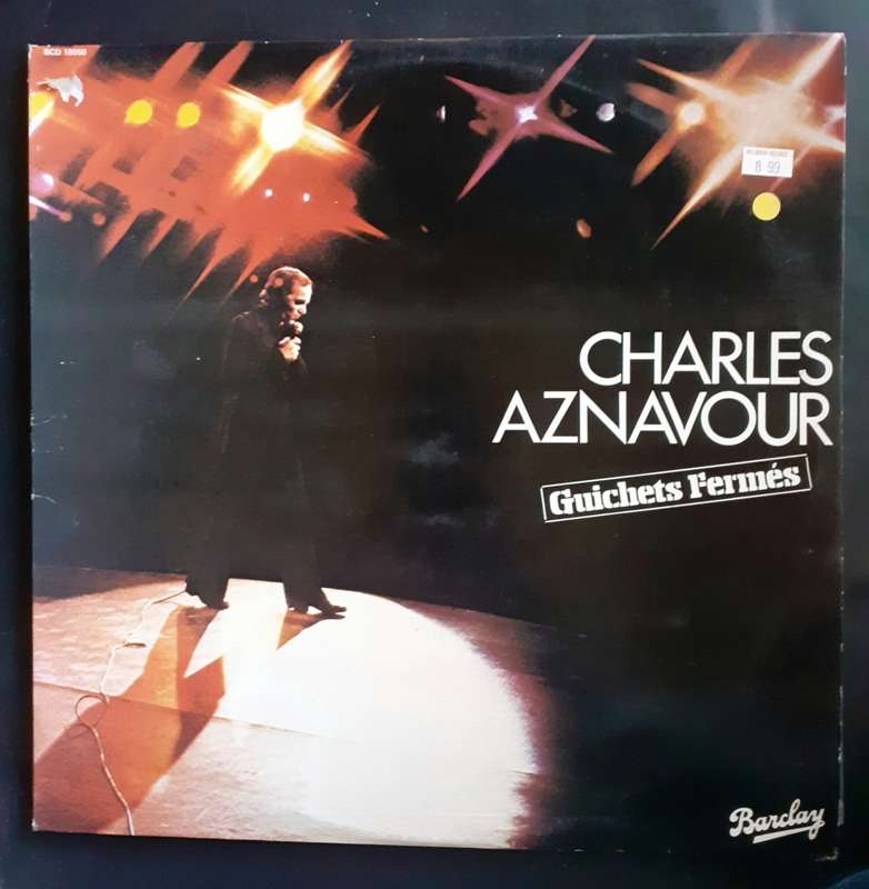 Charles Aznavour - Guichets Fermés Double LP Vinyl Record Set