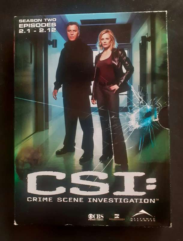 CSI : Crime Scene Investigation - Season 2 Episodes 2.1-2.12 (3 DVD Set)