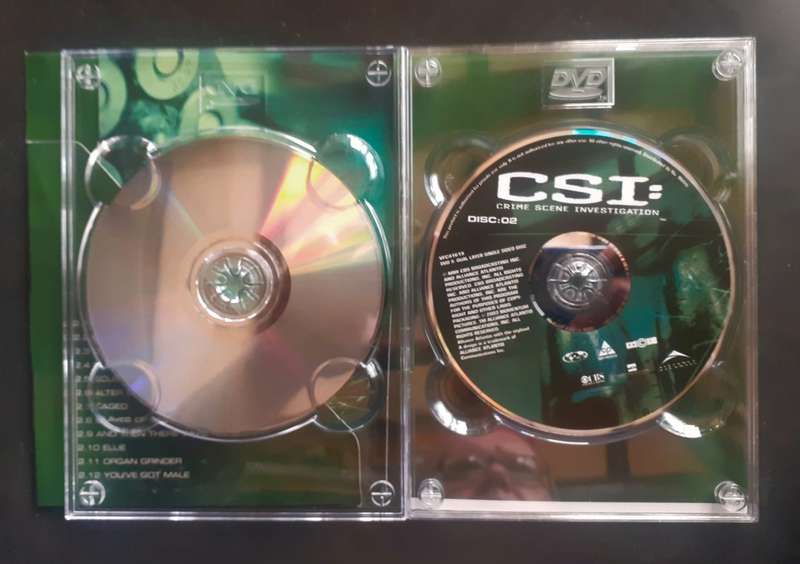 CSI : Crime Scene Investigation - Season 2 Episodes 2.1-2.12 (3 DVD Set)