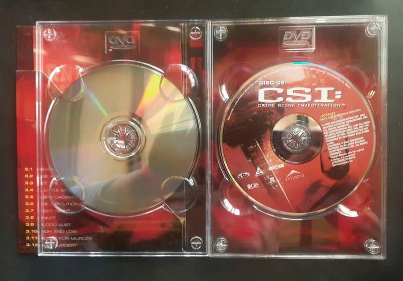 CSI : Crime Scene Investigation - Season 3 Episodes 3.1-3.12 (3 DVD Set)