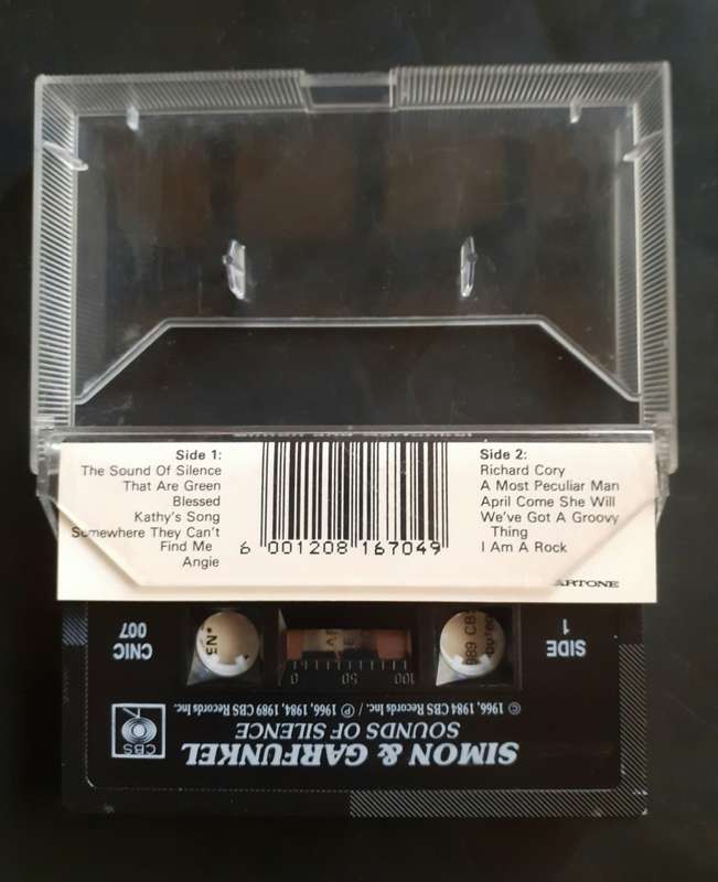 Simon & Garfunkel - Sounds of Silence Cassette Tape