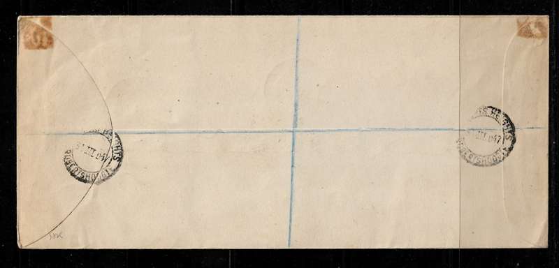 Bechuanaland - 1947 Royal Visit Full Set on Registered Cover
