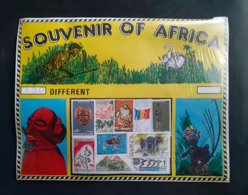 Collection of 150 Africa Stamps Fine Used