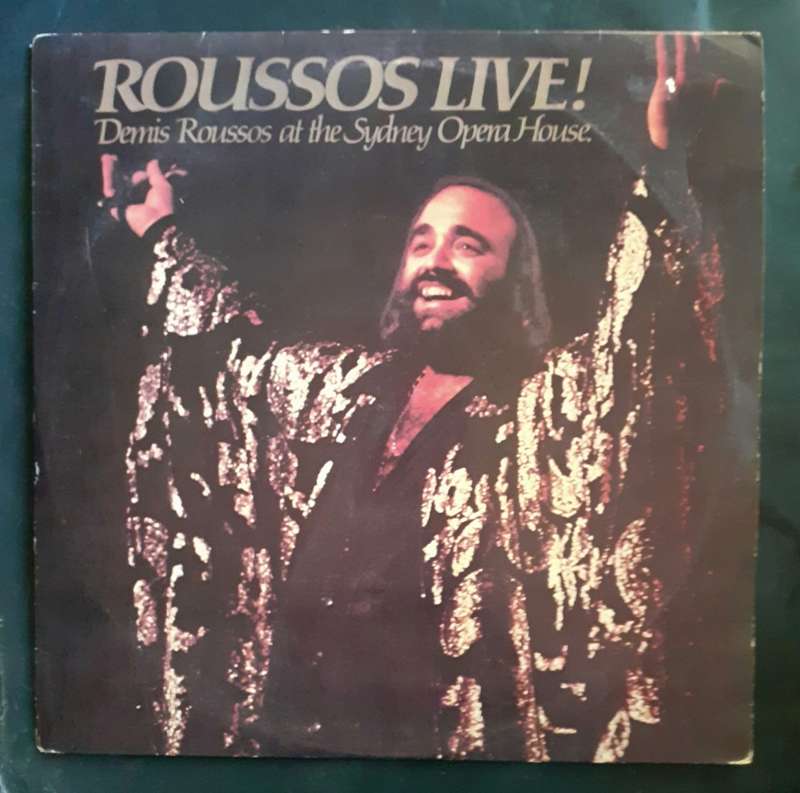 Demis Roussos - Roussos Live! At The Sydney Opera House LP Vinyl Record