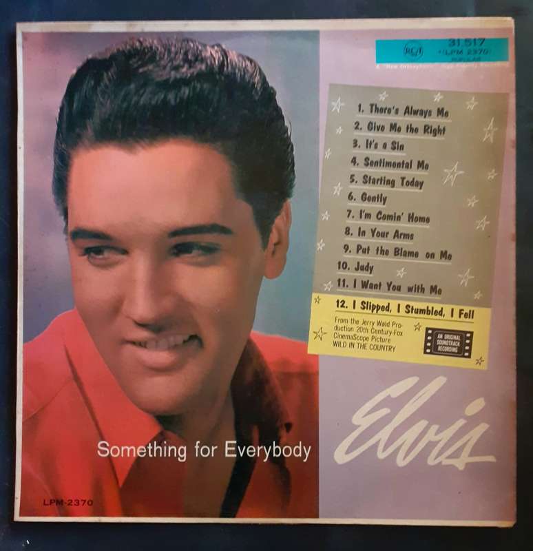 Elvis Presley - Something For Everybody LP Vinyl Record