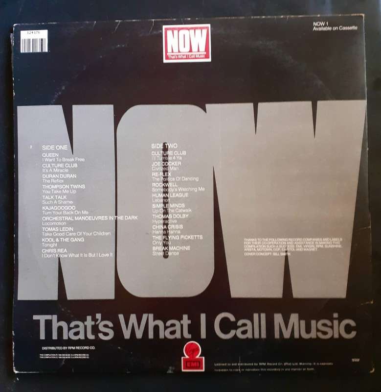 Now That`s What I Call Music Vol.1 LP Vinyl Record
