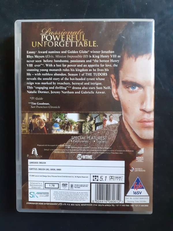 The Tudors - Complete First Season (3 DVD Set)