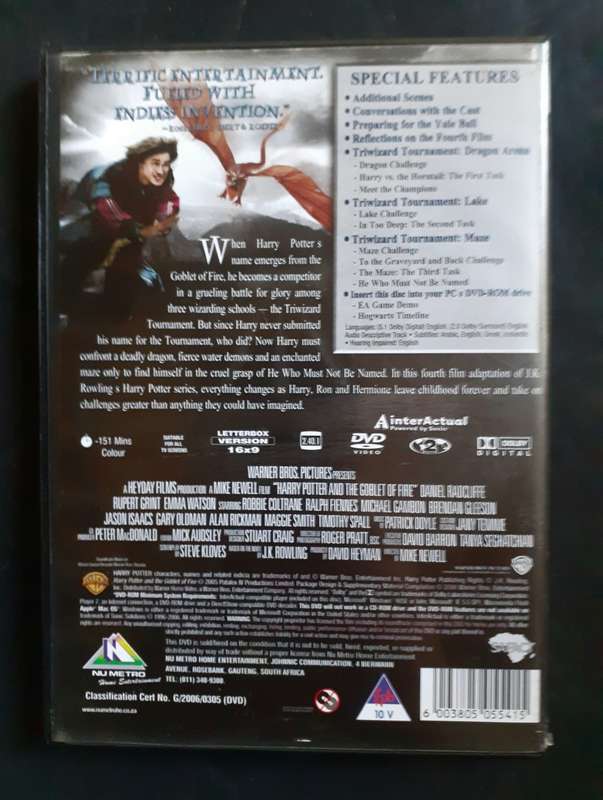 Harry Potter and The Goblet of Fire - Special Edition (2 DVD Set)