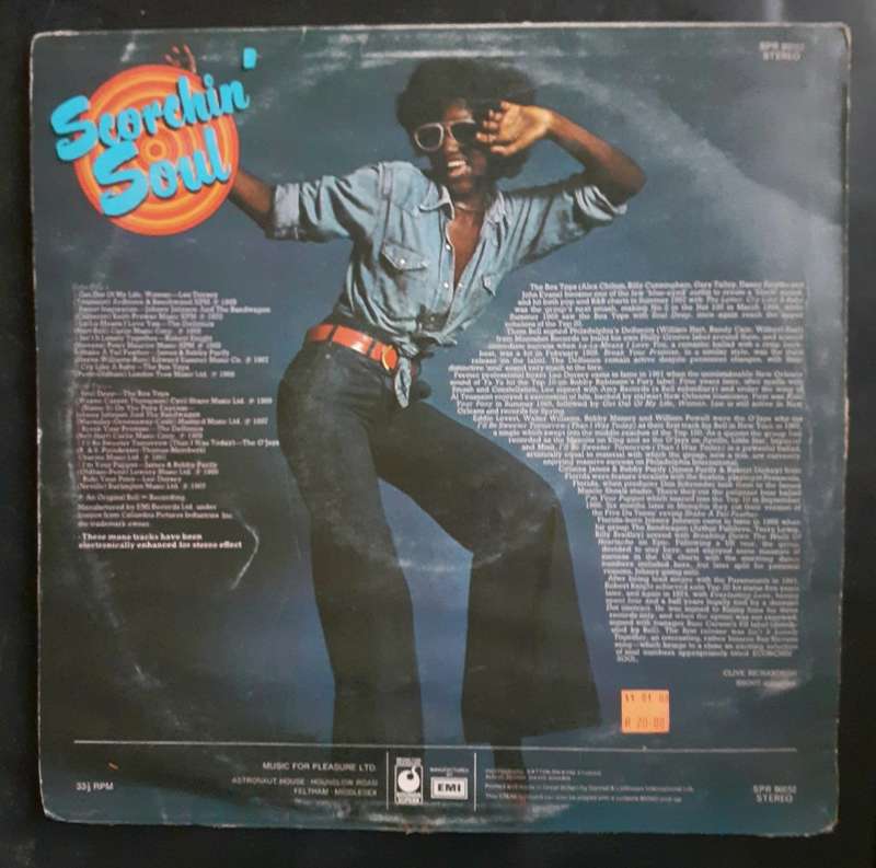 Scorchin`Soul LP Vinyl Record - UK Pressing