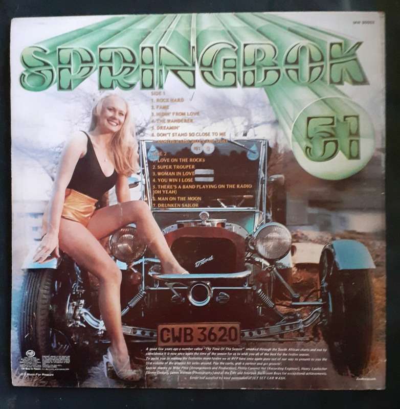 Springbok Hit Parade Vol.51 LP Vinyl Record