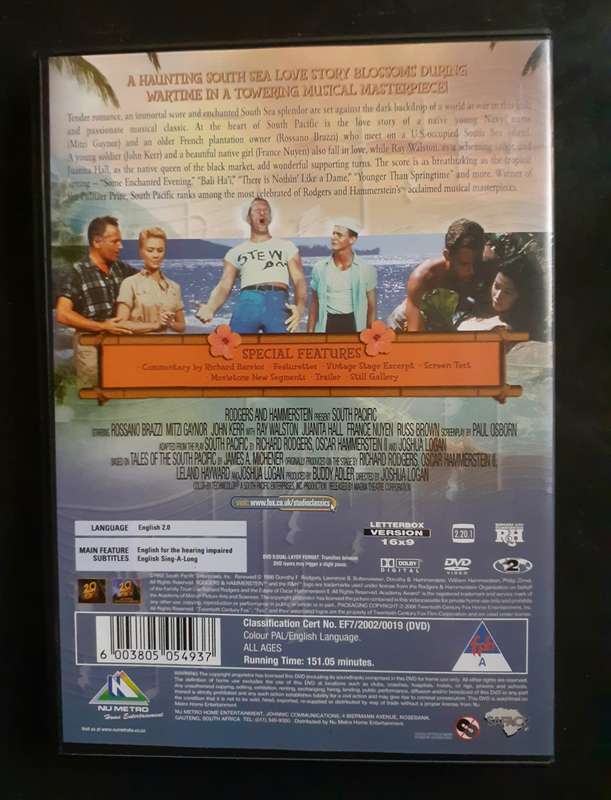 South Pacific (2 DVD Set)