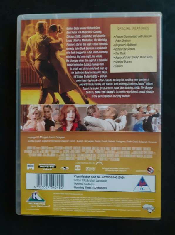 Shall We Dance? - Richard Gere & Jennifer Lopez (DVD)