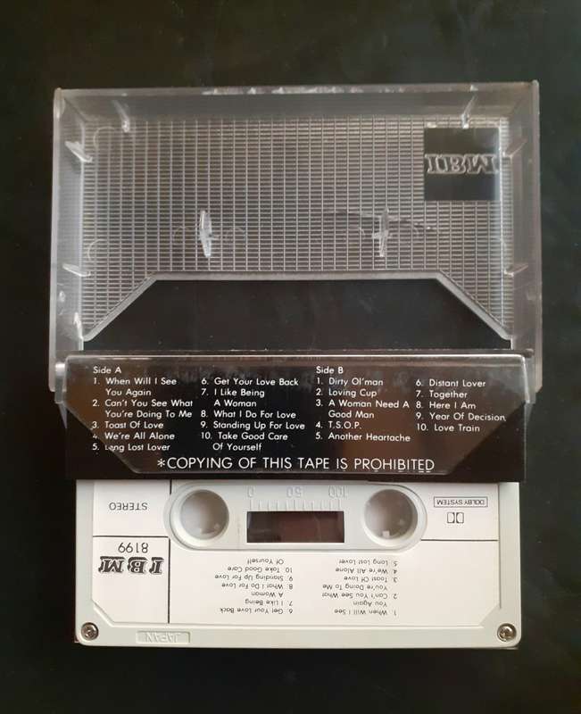 The Three Degrees - A Collection of Their 20 Greatest Hits Cassette Tape