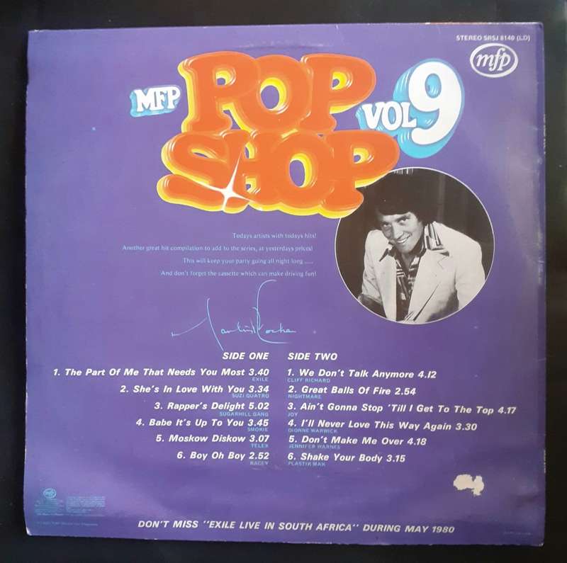 Pop Shop Vol.9 LP Vinyl Record