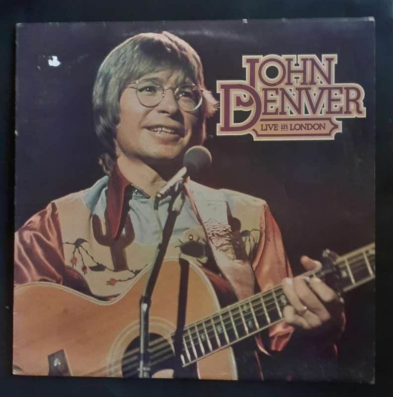 John Denver Live in London LP Vinyl Record