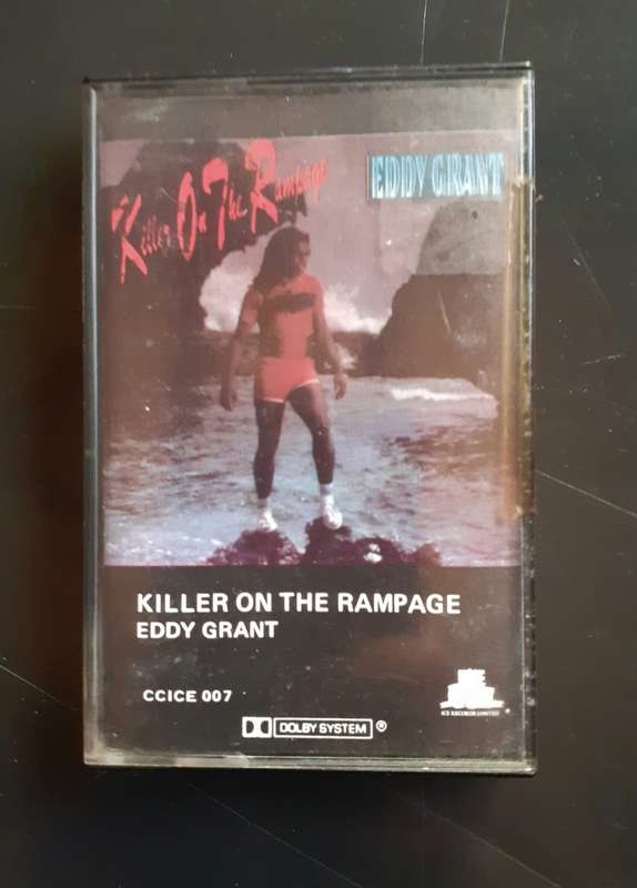 Eddy Grant - Killer on The Rampage Cassette Tape