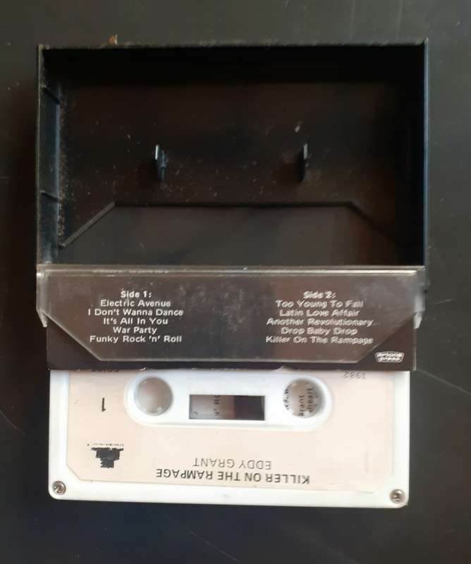 Eddy Grant - Killer on The Rampage Cassette Tape