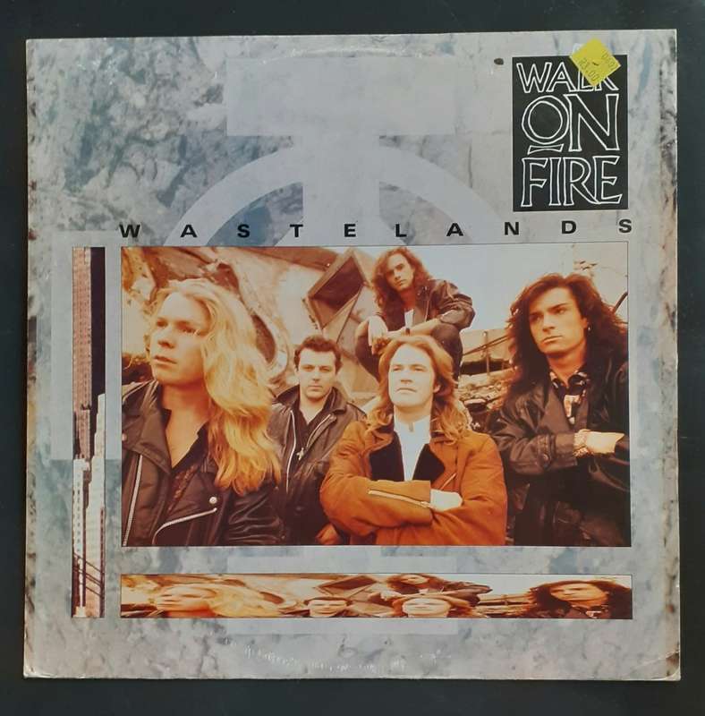 Walk On Fire  Wastelands 12` Single Vinyl Record - UK Pressing