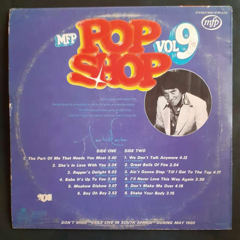 Pop Shop Vol.9 LP Vinyl Record