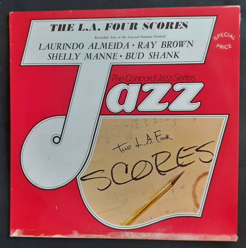The L.A. Four Scores - The Concord Jazz Series LP Vinyl Record