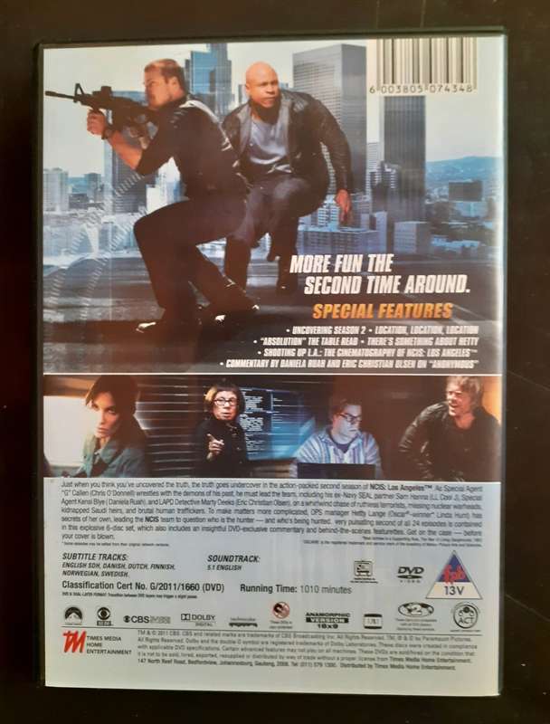 NCIS : Los Angeles - Season 2 (6 DVD Set)