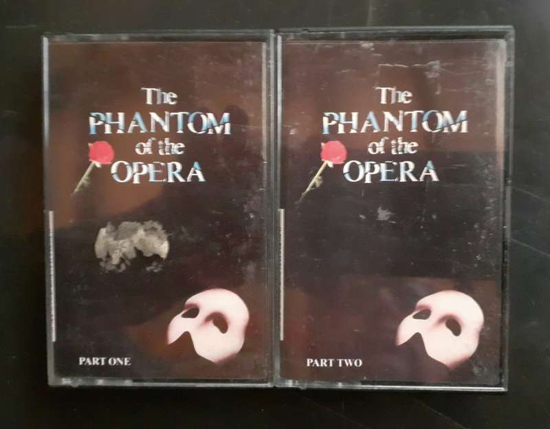 Andrew Lloyd Webber - The Phantom Of The Opera 2 Cassette Tapes Set