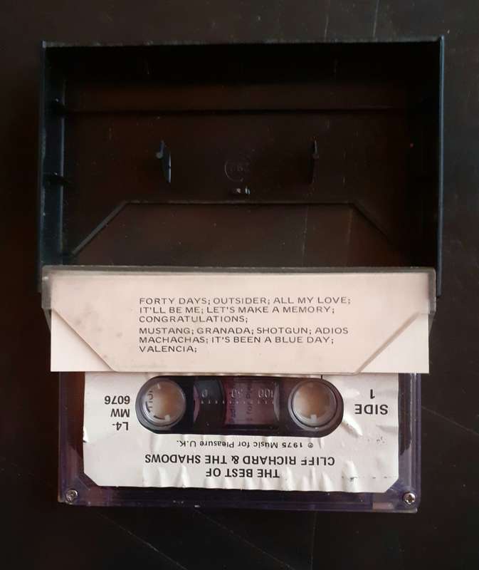 The Best of Cliff Richard and The Shadows Cassette Tape
