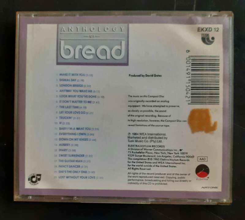 Bread - Anthology of Bread (CD)