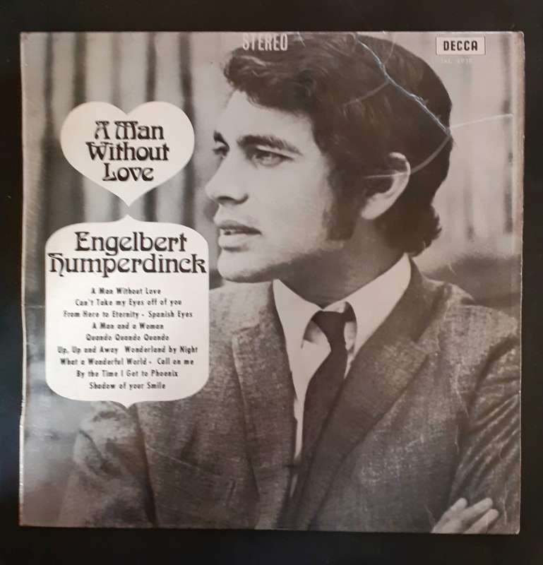 Engelbert Humperdinck - A Man Without Love LP Vinyl Record