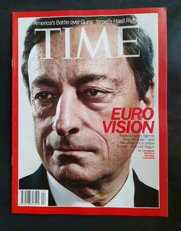 Time Magazine: America's Battle Over Guns - Euro Vision Jan 28, 2013 Issue