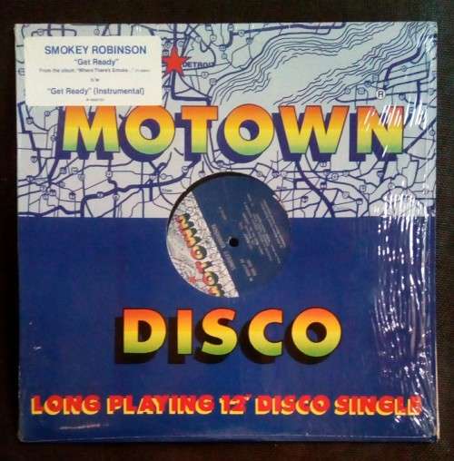Smokey Robinson - Get Ready 12` Single Vinyl Record - USA Pressing