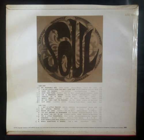 Soul is Atlantic LP Vinyl Record