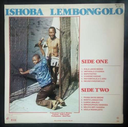 Ishoba Lembongolo - Induna LP Record