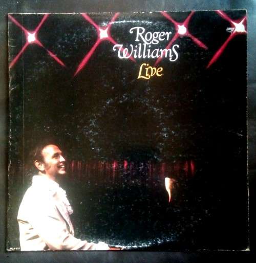 Roger Williams - Live LP Vinyl Record - USA Pressing