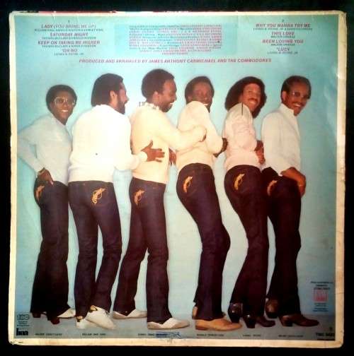 Commodores - In The Pocket LP Vinyl Record
