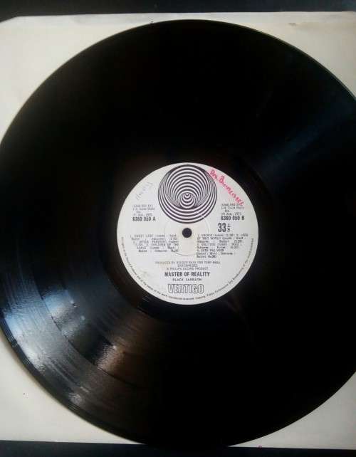 Black Sabbath - Master of Reality LP Vinyl Record