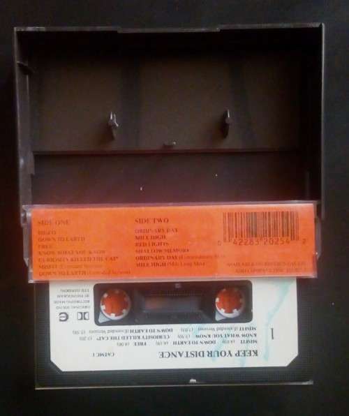 Curiosity Killed The Cat - Keep Your Distance Cassette Tape - UK Edition