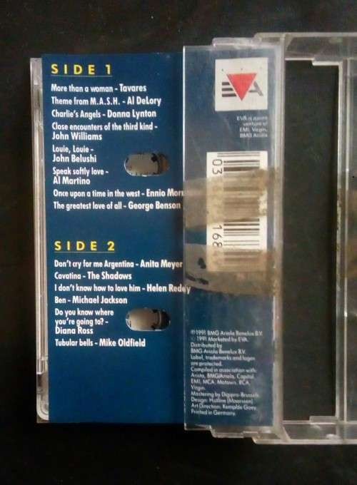 The Music From The Movies - The 70s Vol.5 Cassette Tape - Netherlands Edition
