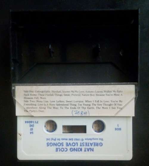 Nat King Cole - Greatest Love Songs Cassette Tape