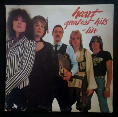 Heart - Greatest Hits / Live LP Vinyl Record - Record Number 2 Only